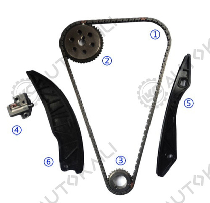 Zestaw łańcucha czasowego dla G4FA 1.4L; G4FC/G4FG 1.6L i20 1.4L 09-12 i30 1.4L/1.6L 09-13 IX20 1.4L 10-15 KIA Carens 1.6L 09-13 KIA Ceed 1.4L 07-13 KIA Pro Ceed 1.4L 08-13 KIA Soul1.6L 09-12 KIA Venga