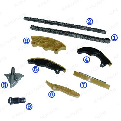 Plastikowy zestaw łańcucha rozrządu PA66 / PA46 do Ranger Rover Evoque Benzyna PT204 2.0T 17-18