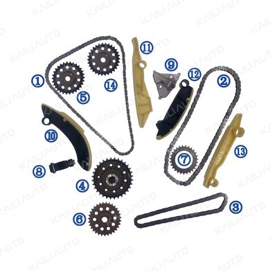 Plastikowy zestaw łańcucha rozrządu PA66 / PA46 do Defendera Diesel AJ20D6 3.0T 20-