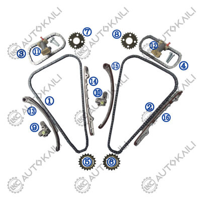 Zestaw łańcuchów do XK8 V8 benzynowy 4.0L 97-01