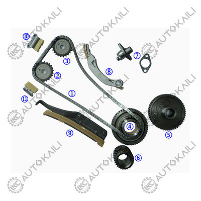 Zestaw łańcucha czasowego dla 4M41T MONTERO/PAJERO/SHOGUN/TRITON DOHC 16V 3.2L 1999-2005