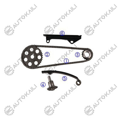 Zestaw łańcucha rozrządu do SUNNY (N13) SOHC 12V Benzyna GA16i 1.4L/1.6L 85-90