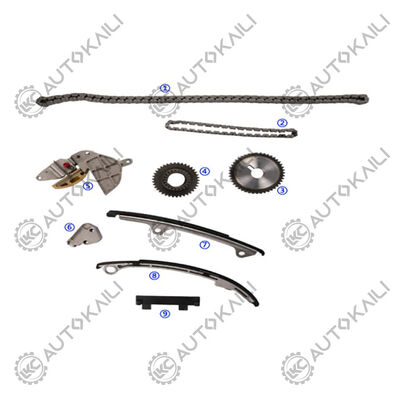 Zestaw łańcucha rozrządu do PRIMERA (P12) benzyna QR20DE 2.0L 02-08