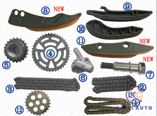 Zestaw łańcucha rozrządu dla BMW X1 X3 X4 X5 X6 MINI 118 218 320 316 418 420 silnika N47 N47S N47N B47 N57Z N57 N57N 11528589971