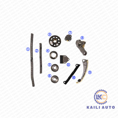 Zestaw łańcucha rozrządu dla SUZUKI Aerio, SX4, Vitara 12761-77E00 98L 12831-77E00