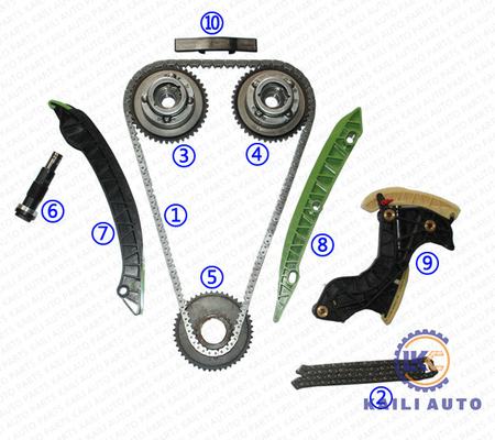 Zestaw łańcucha rozrządu dla BENZ CLK C-CLASS E-CLASS SLK sedan silnik M271 S211 W211 A209 C209 S203 W203 A0009931078 8*142L