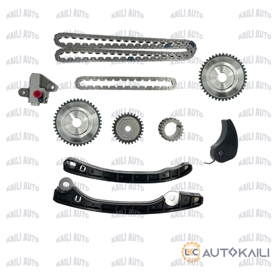 Zestaw łańcucha czasowego dla NISSAN HR15DE/HR16DE/HR18DE 1.5L/1.6L/1.8L MARCH/MICRA/NOTE/QASHQAI/TIIDA 05- 13028-ED000 152L