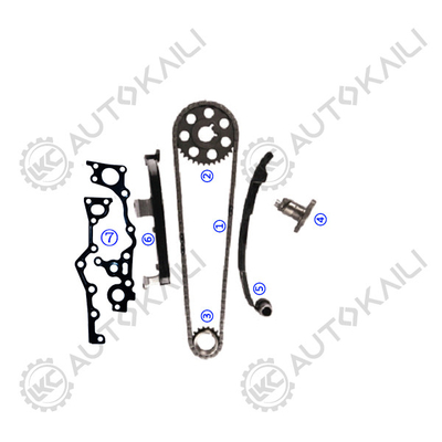 Zestaw łańcucha czasowego dla TOYOTA 2RZ/2RZ-FE 2.4L HIACE SOHC 8V 99-05 13506-75010 102L