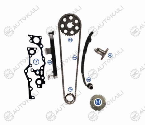 Zestaw łańcucha czasowego dla TOYOTA 2RZ/2RZ-FE 2.4L HIACE SOHC 8V 99-05 13506-75010 102L