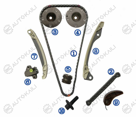 Zestaw łańcucha czasowego dla NISSAN HR12DDR 1.2L MICRA IV (K13) 1.2 DIG-S Hatchback 98HP 11 13028-1KT0A 9*152L