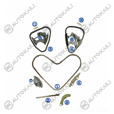 Zestaw łańcucha czasowania dla AUDI Q7 45/55 TFSI CREC 30TFSI 16-19 AUDI A6 Quattro CTDB 3.0TFSI 17-18 AUDI A7 Quattro CREC 3.0TFSI 16- AUDI A8L Quattro CREG CTDA 3.0TFSI 15- AUDI S5 CTDA 3.0TFSI 16-