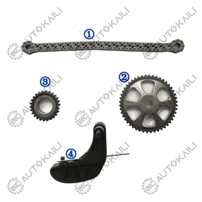 Zestaw łańcucha czasowania dla VW BBM/BZG/CGPA/CGPB Zestaw pompy oleju silnikowego Polo BBM/BZG/CGPA/CGPB 1.2L 09-17 03E115225 8*86L