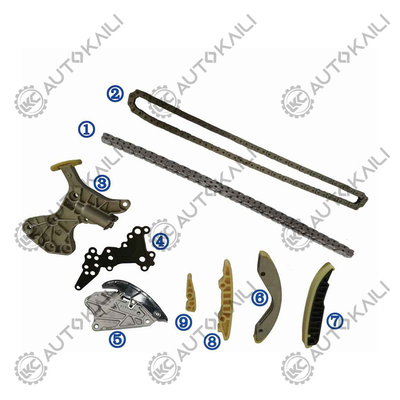 Zestaw łańcucha czasowania dla VW Rabbit 2.5L 08-09 Jetta 2.5L 08-14 Beetle 2.5L 08-14 Golf 2.5L 10-14 Passat 2.5L 12-14 07K109158C 8*94L