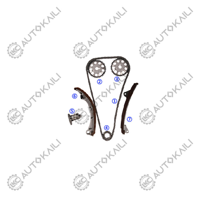 Zestaw łańcucha czasowego dla COROLLA VERSO E11/E12 3ZZ-FE 1.6L 00-07