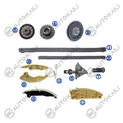Plastikowy zestaw łańcucha czasowania PA66 / PA46 dla Discovery Sport ((L550) Diesel 204DTD 2.0L 15-