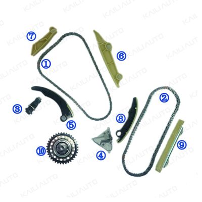 Plastikowy zestaw łańcucha czasowego PA66 / PA46 do benzyny AJ300P