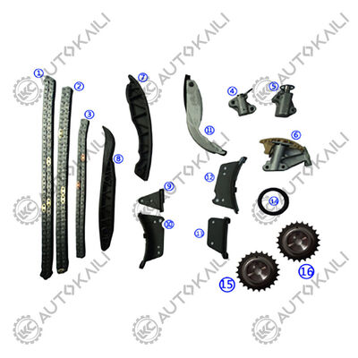 Zestaw łańcucha czasowego dla D4CB 2.5 CRDi