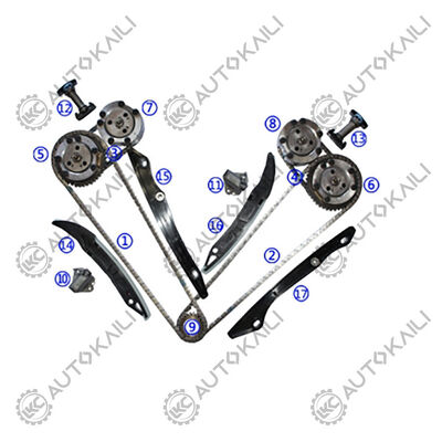 Zestaw łańcucha rozrządu do FORD 302CU. W. V8 GAS DOHC benzyna Coyote 5,0 l 11-13