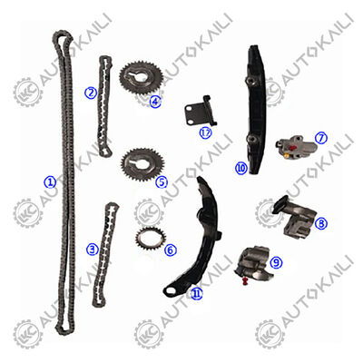 Zestaw łańcucha rozrządu do INFINITI G35 VQ35DE V6 3.5L 03-05
