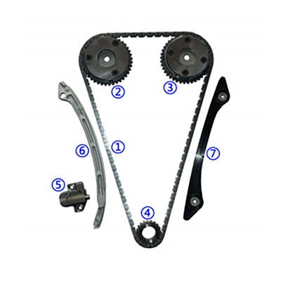 Plastikowy zestaw łańcucha czasowego PA66 / PA46 dla MAZDA 2.0L IVCT TURBO 2012-2015