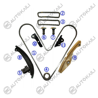 Zestaw łańcucha rozrządu do MAZDA 3.7-A,B,V DOHC V6 2011-2015
