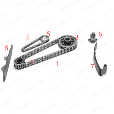 Zestaw paska rozrządu z tworzywa sztucznego PA66 / PA46 do MAZDA GLC 323 E3 1.3L 77-86