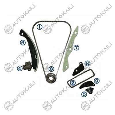 Zestaw łańcucha rozrządu do LANCER 2.4L CY5A 4B12 2008-2015