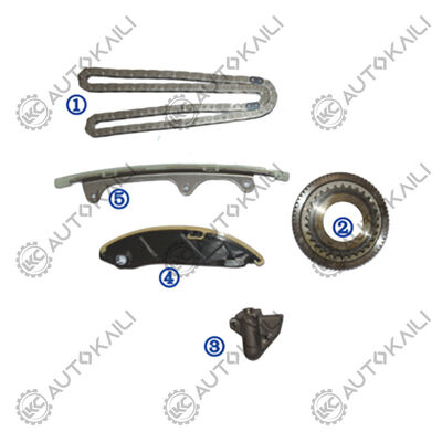 Plastikowy zestaw łańcucha czasowania PA66 / PA46 dla MITSUBISHI L200 Diesel 4N15 2.4L 14-
