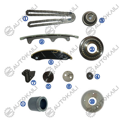 Plastikowy zestaw łańcucha czasowania PA66 / PA46 dla MITSUBISHI L200 Diesel 4N15 2.4L 14-