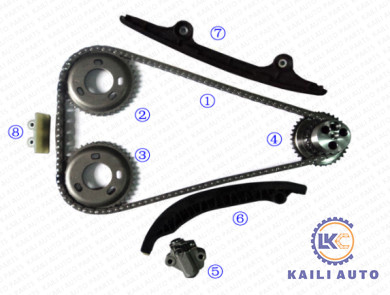 Zestaw łańcucha rozrządu do FORD Transit Transit Custom Transit Tourneo 6C1Q6268BB 122L 6C1Q6K261AC