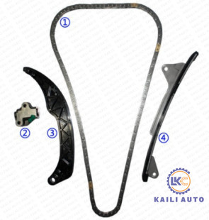 Zestaw łańcucha rozrządu 2NR 3NR TOYOTA YARIS 13506-0Y010 128L 13540-47030