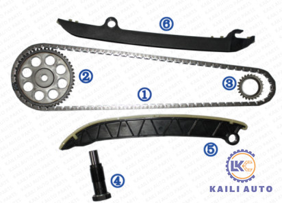 Zestaw łańcucha rozrządu do VW Golf Variant Seat Altea Leon Skoda fabia Octavia Roomster Yeti silnik CBZA/CBZB 1.2L 03F109158G