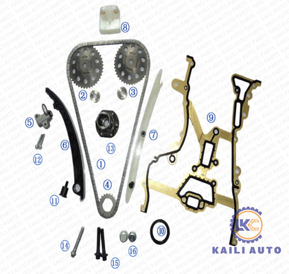 Zestaw łańcucha rozrządu dla OPEL VAUXHALL AGILA ASTRA ASTRAVAN Mk COMBO CORSAVAN Mk MERIVA TIGRA TwinTop 55562234 130L 55352909