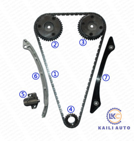 FOCUS MONDEO ESCAPE VVT zestaw Ford 2.0 Ecoboost wymiana łańcucha rozrządu CJ5Z6268A 7 * 138L CJ5E6K254B