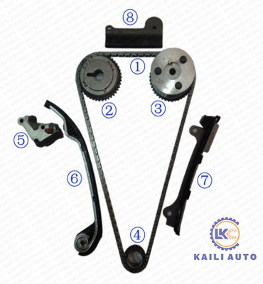 P11 P12 13028-4M511 Zestaw VVT do NISSAN ALMERA TINO QG15DE QG16DE QG18DE N16 V10