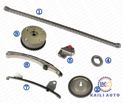 1300CC 1600CC MAZDA 2 MAZDA 3 Wymiana łańcucha rozrządu ZJ01-12-201 9*158L ZJ01-12-500A